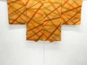 斜め格子模様羽織